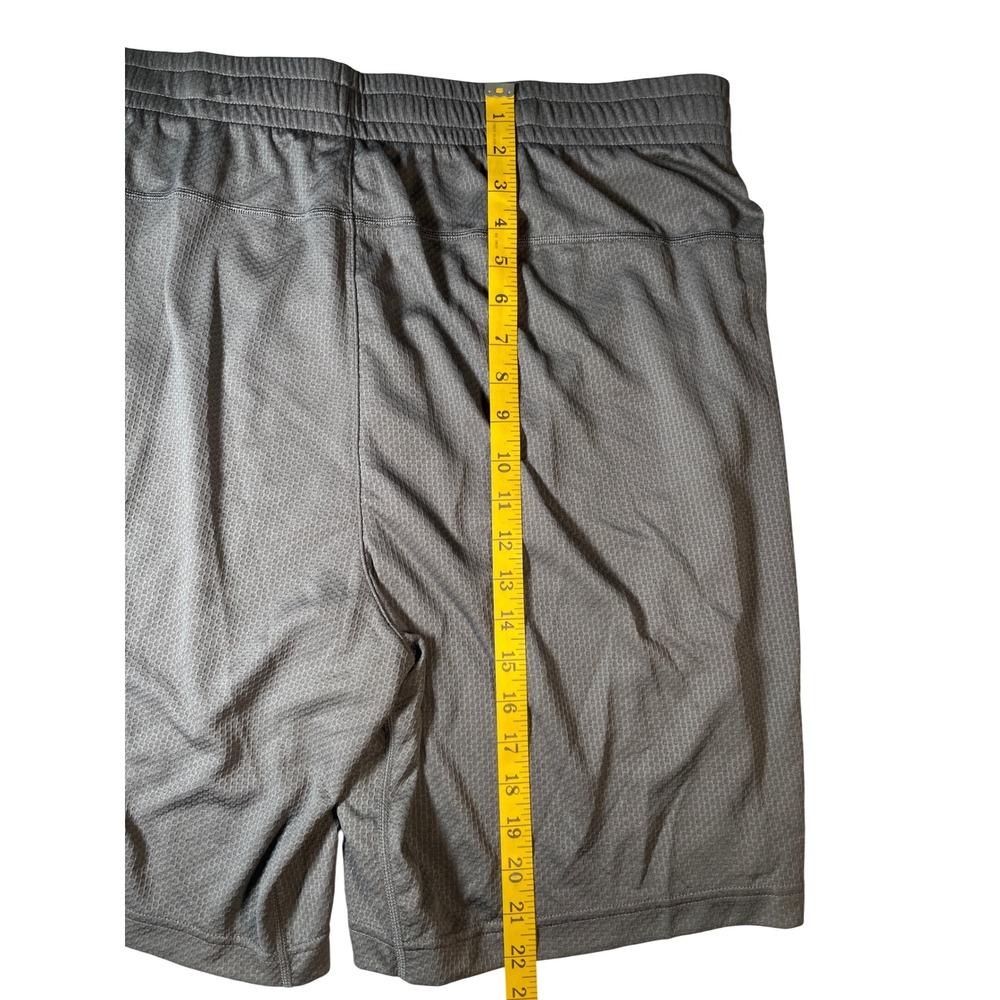 DSG Mens Performance Mesh Athletic Shorts Charcoal Grey 2XL New - Picture 5 of 5